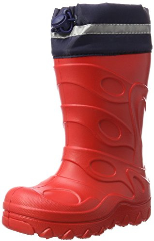 Beck Flickor Basic 843 snöstövlar, Röd 07, 33 EU