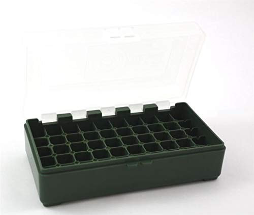 Fritzmann Munitionsbox aus Kunststoff für 50 Patronen .223, 222, 6mm PPC, 5,6x45 NATO