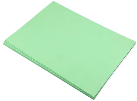 House of Card & Paper A4 160 gsm pastellgrönt färgat kort (paket med 100 ark), HCP525