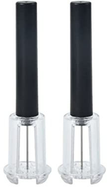 2 x Flaschenöffner-Werkzeug, roter Druckknopf, Weinpumpe, Druckentferner, Korkenzieher, Luftkorken