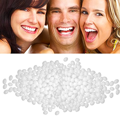Zahnreparatur-Set - 30 ml Zahnersatz mit formbaren Wärme-Fit-Perlen zur vorübergehenden Wiederherstellung von fehlenden oder gebrochenen Zähnen und Zahnprothesen