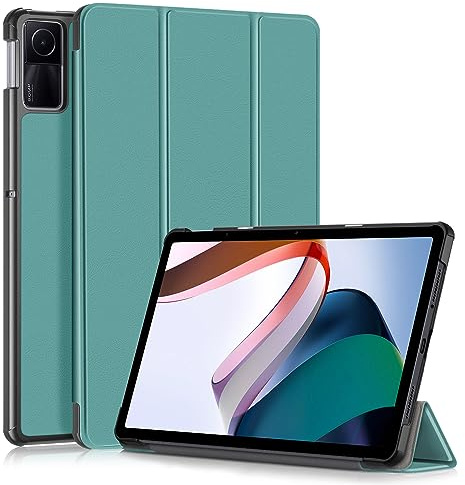 TOPCASE Hülle für Xiaomi Redmi Pad SE 11 Zoll 2023 Tablet,Schlank Slim Hülle Schutzhülle mit Auto Schlaf/Wach und Standfunktion,Mgrün