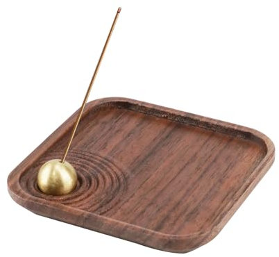 Porte Encens Baton, Support Encens Baton Angle Réglable, Encensoir, Brûleur D'encens Ondulé, Brule Encens pour La Décoration De La Maison, La Méditation Et Le Yoga