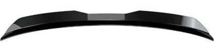 Auto Spoilerlippe Heckspoilerlippe Für VW Für Golf 5 MK5 R32 Für GTI R Schrägheck Schwarz/Carbon Look Autoheckflügel Auto Heckspoiler Auto Heckspoiler Heckflügel(Glossy Black)