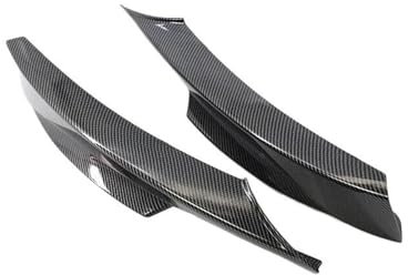 ZWBC Auto Frontlippe Spoiler für BMW Série 3 E90 E91 328i 325i LCI MTech Sports 2009 2010 2011 2012,Frontstoßfänger Lippen Körper Autoteile, Antikollisionsschutz, Frontspoiler Protector Splitter Kit