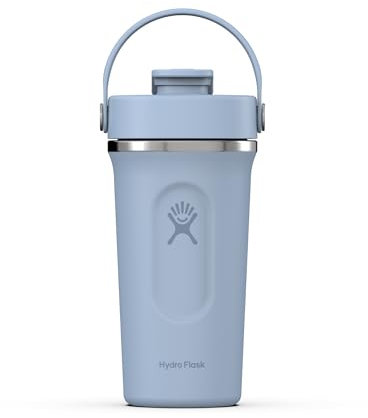 HYDRO FLASK - Insulated Shaker Bottle 709 ml (24 oz) für Proteinshakes, Nahrungsergänzungen und mehr - Surf