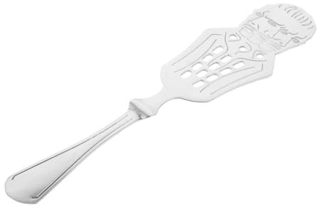 GETAJGHSD Cuchara De Absenta De Acero Inoxidable Diseño Decorativo y Filtro Para Azúcar Para Hogares y Bares