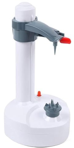 YOUFE Pelador Eléctrico para Patatas Y Frutas, Pelador Eléctrico De Patatas, Peladores Giratorios, Pelador De Manzanas Giratorio Automático