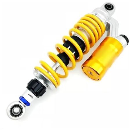 Federungsdämpfer Für S&uzuki Universal 320 Mm 340 Mm 360 Mm Gabel Motorrad Roller Einstellbare Rückpralldämpfung Stoßdämpfer(330mm Round 1 Pcs)