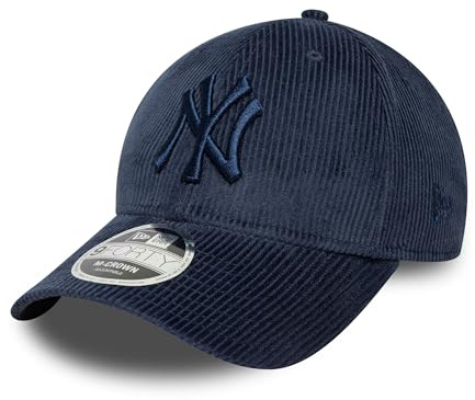 New Era vuxen 9Forty sladd MLB New York Yankees baseballkeps hatt marinblå