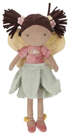 Little Dutch Weiche Stoffpuppe Kuschelpuppe - Puppe Fee Evi - 35 cm groß - für Mädchen ab 12 Monate