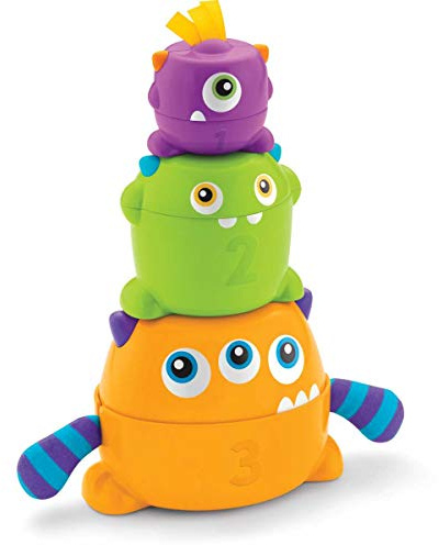 Fisher-Price Mattel FNV36 Bunte Stapelspaß-Monster
