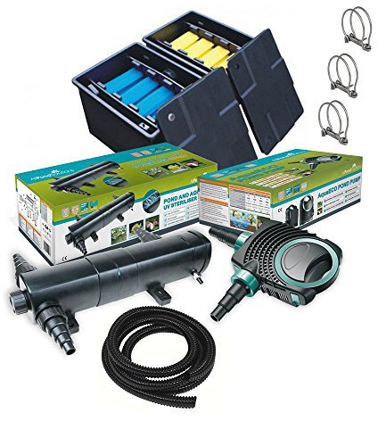 Koi Pond Filter Box System All Pond Solutions (12000L Full Kit 2)