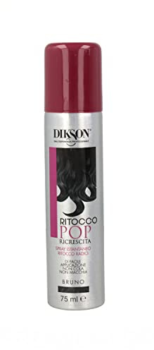 Dikson Ritocco Pop Spray Instantáneo Retoque para Raíces 75 ml Color Marrón