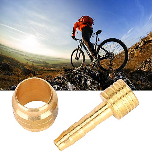 Hydraulisches Bremsöl, hochleistungsfähig, dauerverlässig, Mountainbike Fahrrad, 10 Paar Olivenstift Schlauchanschluss Set, für Profisportler, Alltags
