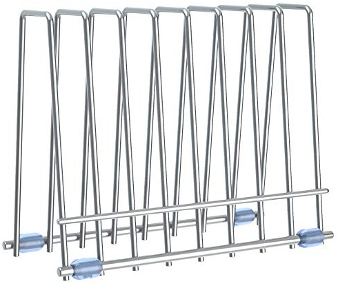 IDEATECH Stainless Steel Freezer Bag Drying Rack Large Batch Cooking Use | Food Grade BPA-Free Resealable Leakproof Dishwasher Safe Plastic Pouches for Sandwich, Soup, Fridge, Travel, Container, Meal