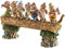 Chiyyak Sept nains Gnomme jardin en résine - Décoration intérieure et extérieure