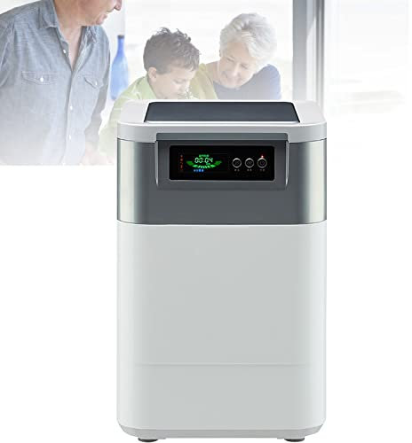 Composteur de Cuisine électrique, composteur de Cuisine Intelligent 3L, Poubelle de compostage pour la Maison et la Cuisine, cycleur Automatique de déchets Alimentaires, transforme Grey