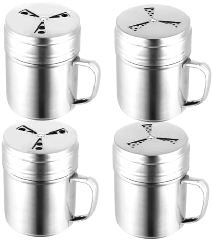 Garneck Elegant 4-Piece Condiment Bottle Set Pepper Chicken Chili Storage Easy Maintenance m 1