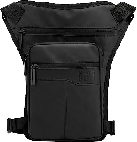 LYEAA Mehrzweck-Hüftgürtel, Taillengürteltasche, wasserdicht, tragbar, Schulter-Kuriertaschen, mehrere Taschen for Outdoor-Reiten, Radfahren