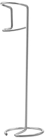 Portauova in metallo, supporto montalatte per caffè, per forniture da ristorante, argento, 20 x 10 cm