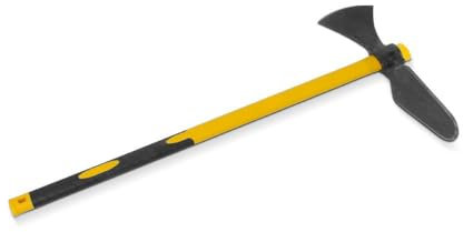 blizz-z Wiedehopfhacke (ovales Blatt) mit Fiberglasstiel in Profiqualität | Hacke, Gartenhacke, Gartenwerkzeug, Wurzelentferner, Rodungsarbeiten | Made in Germany