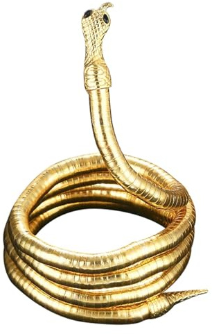KGDUYC Bracelet Serpent, Snake Necklace, Bijoux Serpent, Bijoux pour Femme Homme
