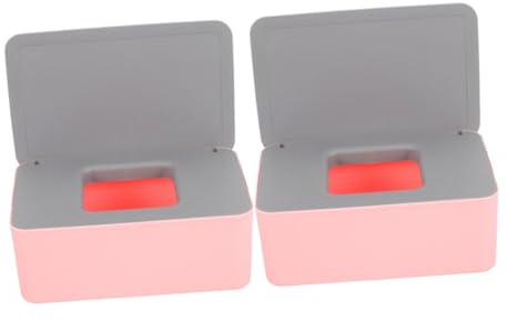 TOPPERFUN 2stücke Halter Für Babytücher Mit Luftdichtem Verschluss Aufbewahrungsbox Für Feuchttücher Box Für Babyfeuchttücher Vorrat Für Babyfeuchttücher Behälter Für Tragbar Und