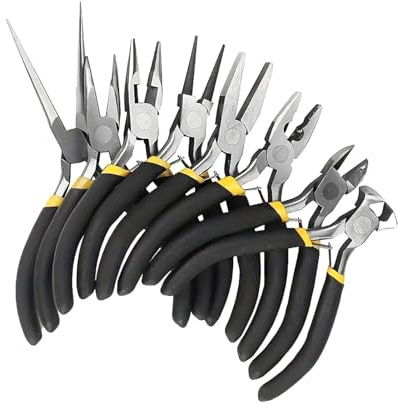 HDOYTXXM Ensemble de cellules multi-usages en acier robuste - Accessoires pratiques pour des designs élégants - Fabrication de bijoux
