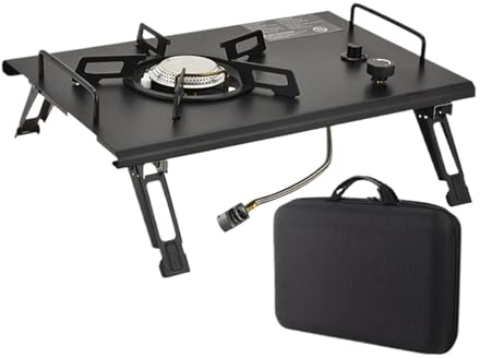 Réchaud De Camping - Réchaud Extérieur Pliable Équipement Camping,Ustensile Cuisine Randonnée Pour Extérieur Voyage BBQ Jardin Pêche Camping-Car Fête Pique-Nique