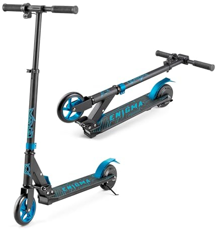 Xootz Enigma Electric Scooter, Kids Foldable E-Scooter, Up to 12 km/h Speeds, 24V Lithium Battery, Ages 6+