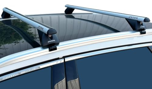 PerfectFit Dachträger Universal 115cm | Geschlossene reling | Aluminium 90kg | Universal Relingträger
