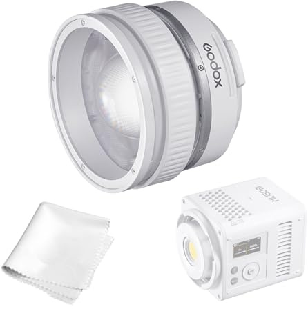 Godox ML-Z Zoom Lens Reflector for ML-Series LED Video Lights, Compatible with ML150Bi, ML80Bi, ML100Bi, ML100R, ML60II Bi, ML60Bi and More, Adjustable Beam Reflector for Flexible Lighting Control