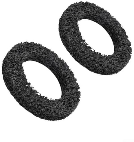 LatoYard Grinding Disc 150mm for Wheel Hub Cleaner Tool Fast Rim Attachment, Silicon Carbide Safety Coating for Automotive Use