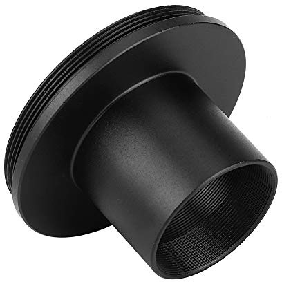 Keenso Metal Eyepiece Adapter Ring Compatible with Most Astronomical Telescopes Lightweight M42 Thread Mount for 0.965inch/24.5mm T Mount, Photography Enthusiasts