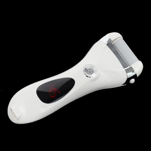 CHILDWEET Removedor Eléctrico de Callos para Pies Lima de Pedicura, Capacidad 1200ma, Material Abs y Cuarzo, Exfoliante y Masajeador para Cuidado Profesional de Pies