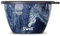 S'well Salad Bowl Kit, Azurite Marble. Salad Lunch Box with Compartments, Removable Tray and Dressing Pot. Adult's Lunch Box, Picnic Box, Leak Proof, Dishwasher Safe, Stainless Steel. 1.9L, Blue