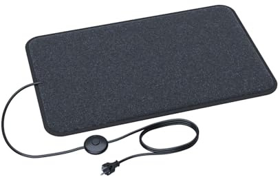 WARMON Heizteppich Pro 85 W, Heizmatte, Schuhtrockner Dunkelgrau