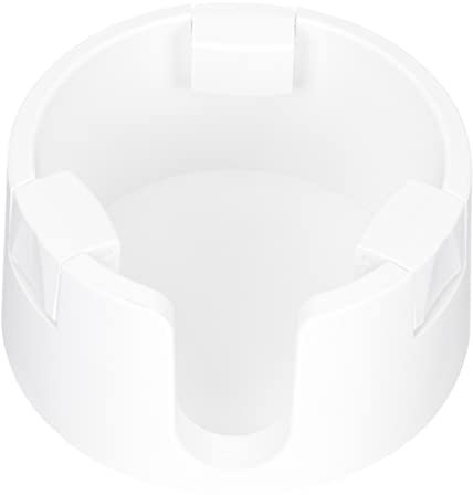 PRETYZOOM Portabicchieri da Scrivania Anti-rovesciamento in Plastica Bianca, Porta Bevande per Barca e Auto, Supporto Isolante per Tazze e Bottiglie Fino a 94mm, Accessori Auto e Campeggio