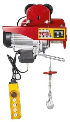 Palan à chaîne à levier de treuil de palan électrique 1000kg 1800W for la charge de levage de chantiers d'entrepôts de chariot élévateur