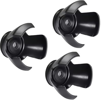 Clydewy Golf Ball Retriever For Putter 3pcs 3-Prong Golf Ball Retriever Grabber Sucker Tool Golf Ball Pick Up Claw With Stainless Steel Screws Portable Golf Pick-Up Claw for Golf Putter Grip