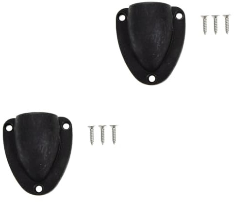 Parliky 2 Sets 2 36 Nylon Marine Draht Abdeckung Marine Kabel Vent Mit Aluminium Clamshell Wetterfest Und Für Boot Verdrahtung