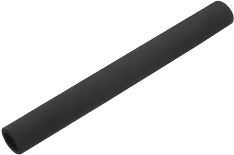 QUARKZMAN 1 x 300mm Rohrisolierung Schaumstoff, Durchmesser 25mm Isolierstärke 8mm Heizungsrohr Verkleidung für Fitnessgeräte, Rohre, Handhaben (Schwarz)