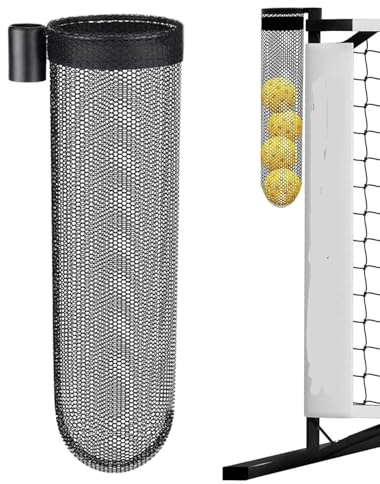 YRTUOP Pickleball Storage Tube, Portable Pingpong Ball Holder Pickleball Ball Net Bag Tennis Ball Holder Pickleball Ball Container For Families, Friends