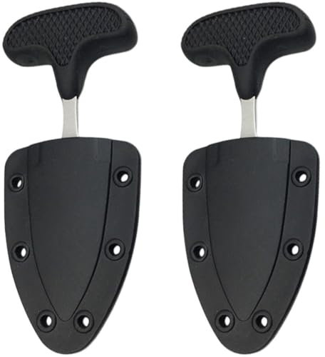 Sanfly Utensile Taglio in Acciaio Inossidabile, Coltello Collana Portatile Appendere 2 Pezzi Gadget Tascabili per Escursionismo Campeggio All'aperto per Giardino Campeggio