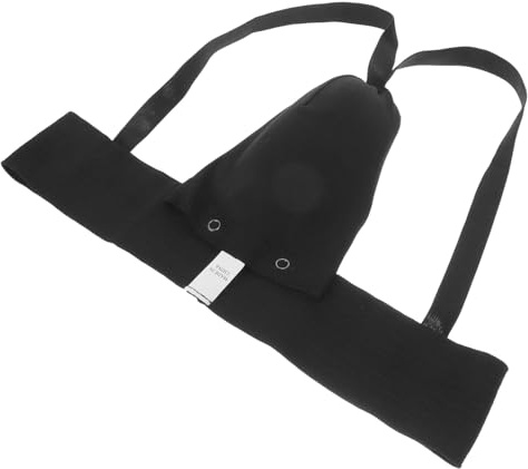 SWETRACE Wear-Resistant Breathable Groin Protector for Boxing MMA Taekwondo, Portable Integrated Crotch Guard Sports Safety Gear for Men and Women Training
