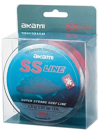 AKAMI SS Line Super Strong Surf Line 0,20 mm 300 m Netz 5,20 kg - 11,45 lbs