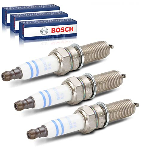 3x Original BOSCH 0242140512 Zündkerze Kompatibel mit C-Klasse W203 C180 C200 1.8L 2005-2007 C-Klasse T-Model S204 C180 C200 C250 1.6L 1.8L 2007-2014 SLK R172 200 250 1.8L 2011-2015