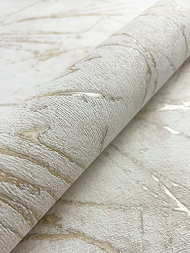 Newroom carta da parati Beige Flori Tessuto non Tessuto - Floreale Le Rose Foglie Romantico