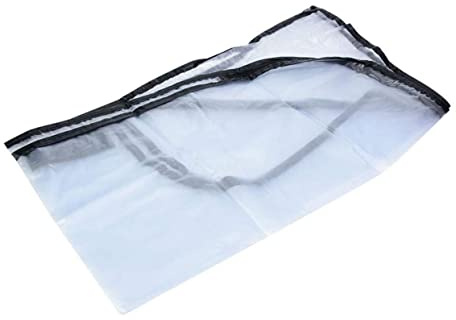 Pvc Transparente Regenschutzhülle für Wagen, Tragbar | Leicht zu Tragen, Einfach zu Nutzen, Praktisch Aufzubewahren, für Cart